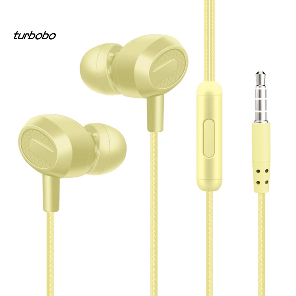 Tai Nghe Nhét Tai Jack 3.5mm Âm Thanh Siêu Trầm Có Micro L204 Điện Thoại