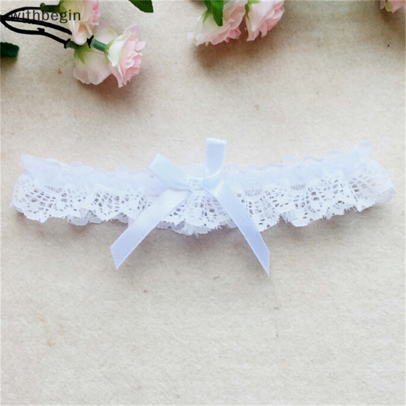 Thắt Lưng Phối Ren Co Giãn Thắt Nơ Đeo Chân Cho Cô Dâu Trong Tiệc Cưới