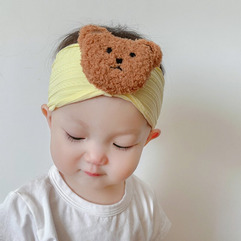 Set 2 Đôi Tất Cotton Mềm Mại Hình Gấu Đáng Yêu Cho Bé