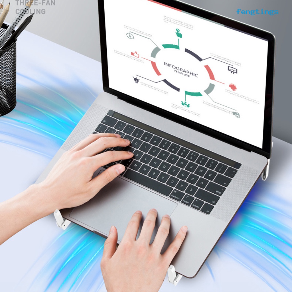 Giá Đỡ Tản Nhiệt Laptop X1 Bằng ABS Chống Trượt Đa Năng