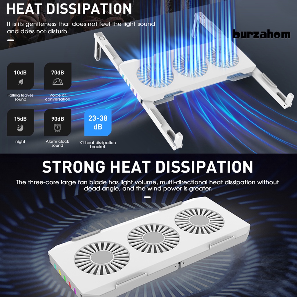 Giá Đỡ Tản Nhiệt Laptop X1 Chống Trượt Đa Năng Tiện Dụng