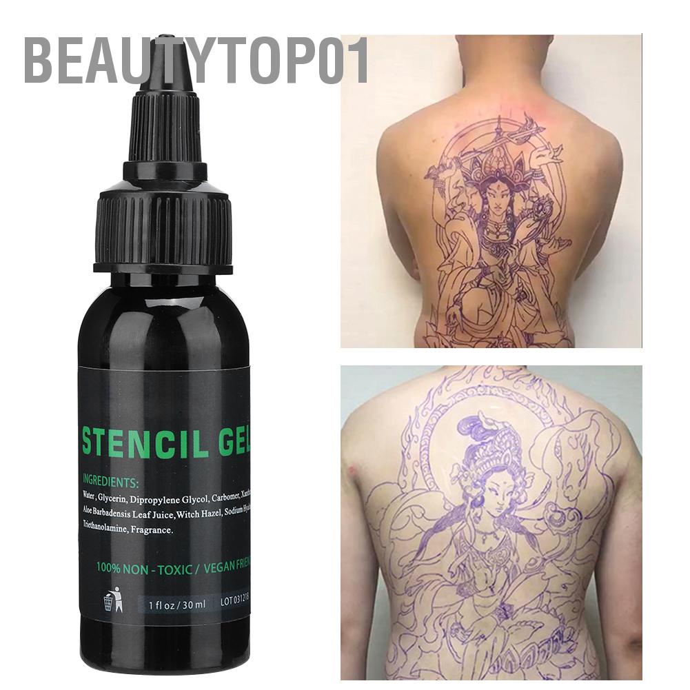 Gel scan hình xăm chất lượng tốt  - Gel dán hình xăm lên da BeautyTop01