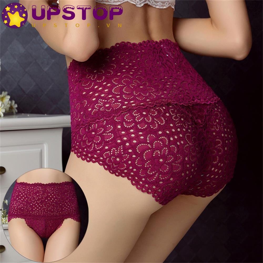 Quần Lót Mềm Định Hình Eo Không Đường May Lưng Cao Cho Nữ