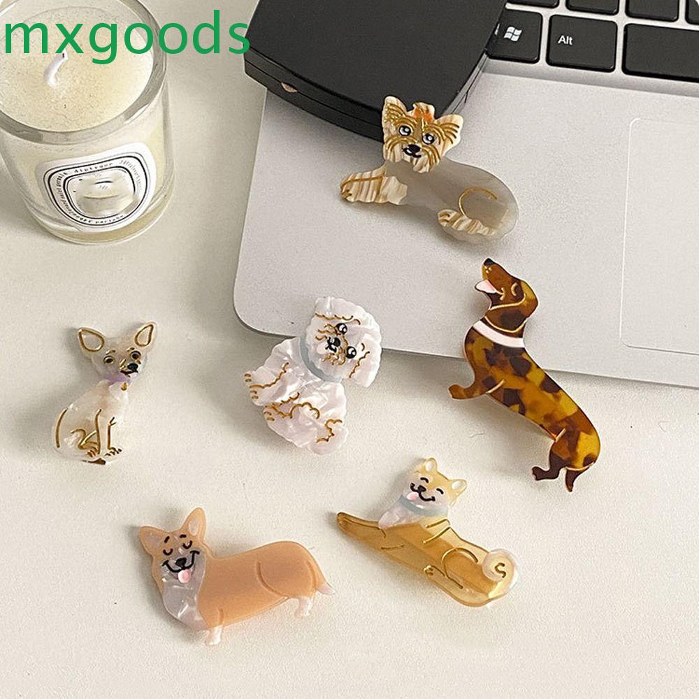 Kẹp Tóc Acetate Cổ Điển Ngọt Ngào Phong Cách Pháp Hàn Quốc Cho Nữ MXGOODS