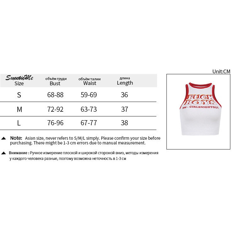 Áo Tank Top Cổ Tròn In Chữ Thời Trang 2023 Dành Cho Nữ