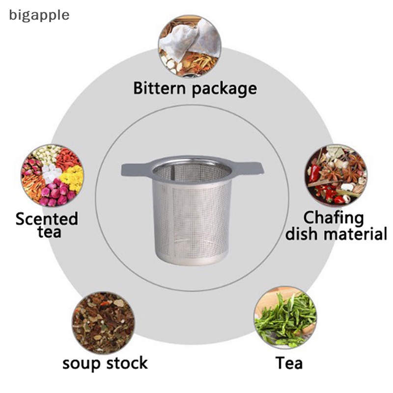 1 Bộ Lọc Trà Bằng Thép Không Gỉ Có Nắp RDG