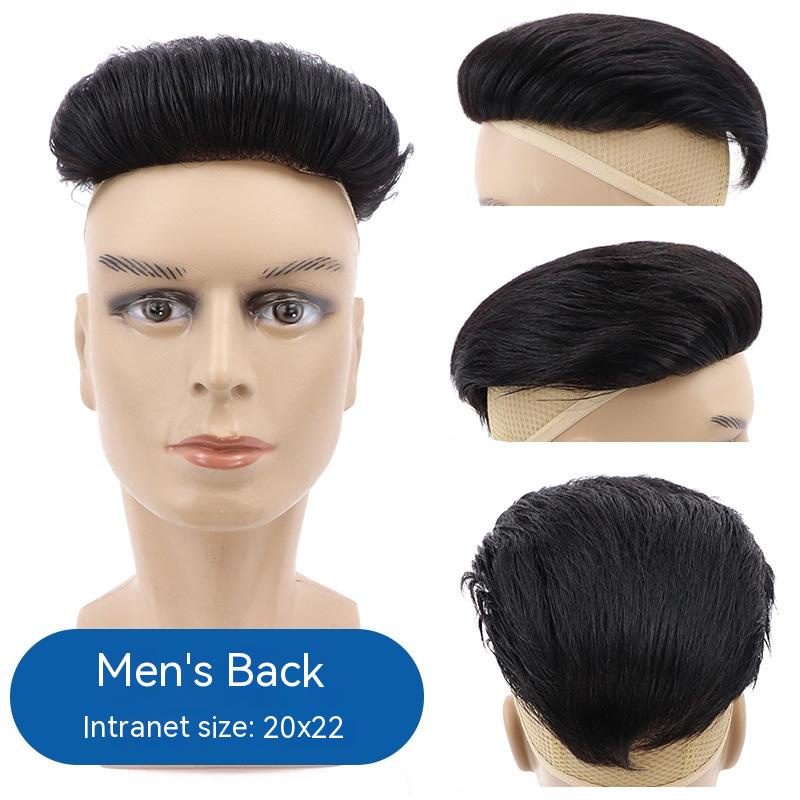 Khối Thay Thế Cho Đầu Nam Giới Bằng Vải Dệt Tay Ngắn