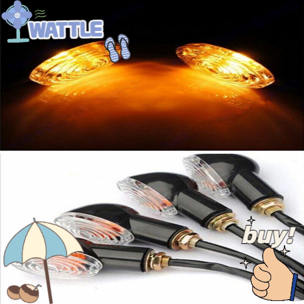 Đèn Xi Nhan Xe Máy Chống Va Chạm Màu Hổ Phách Chất Lượng Cao