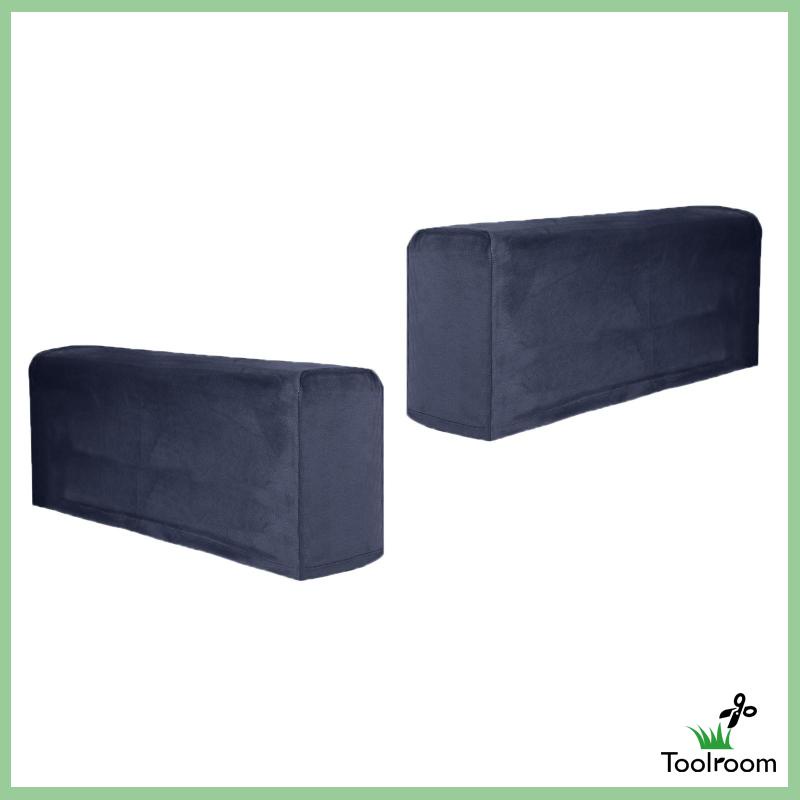 Set 2 Vỏ Bọc Bệ Tỳ Tay Ghế Sofa Chất Liệu Dày Dặn Co Giãn Có Thể Tháo Rời