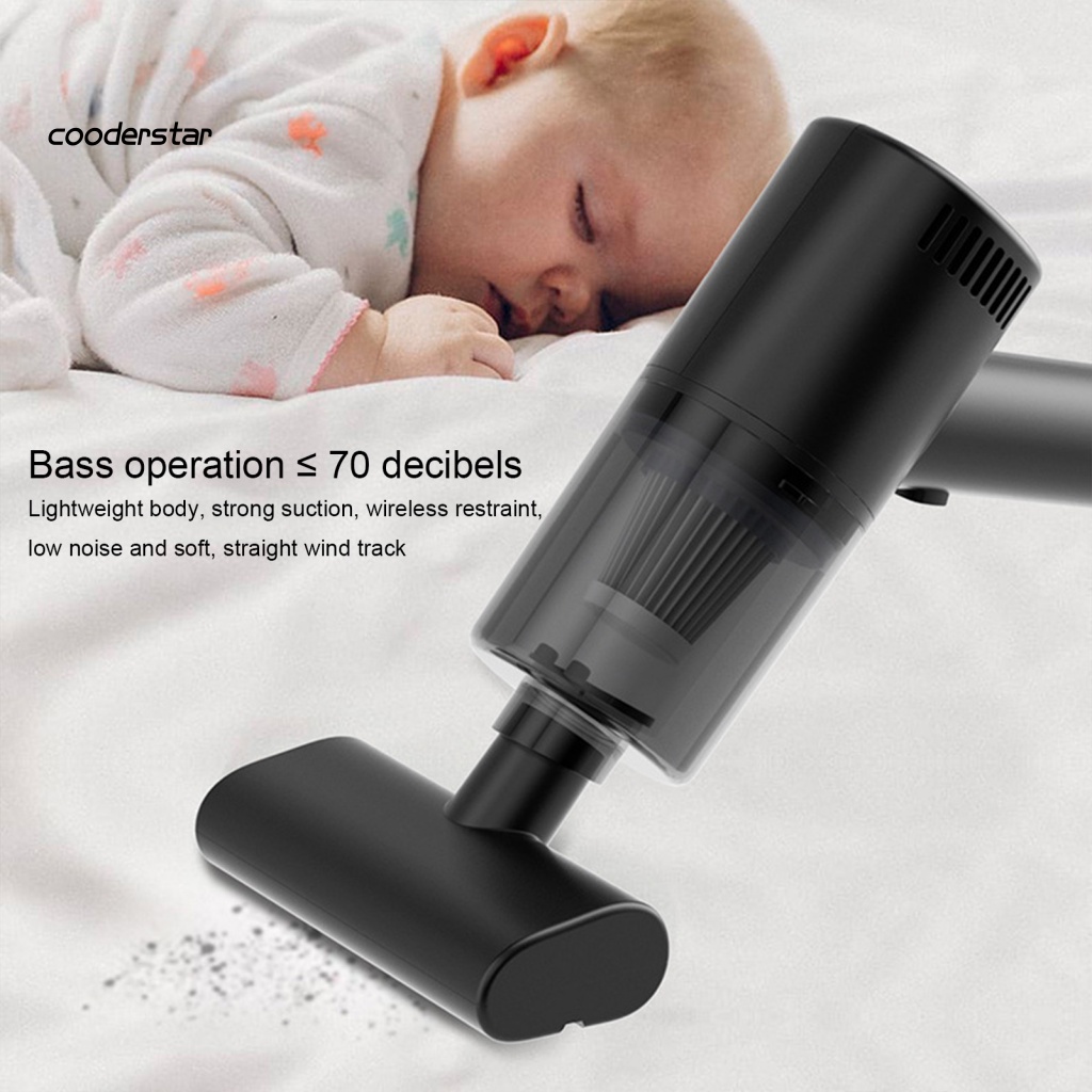 1 Bộ Máy Hút Bụi Xe Hơi Gọn Nhẹ Sạc USB Tiện Dụng