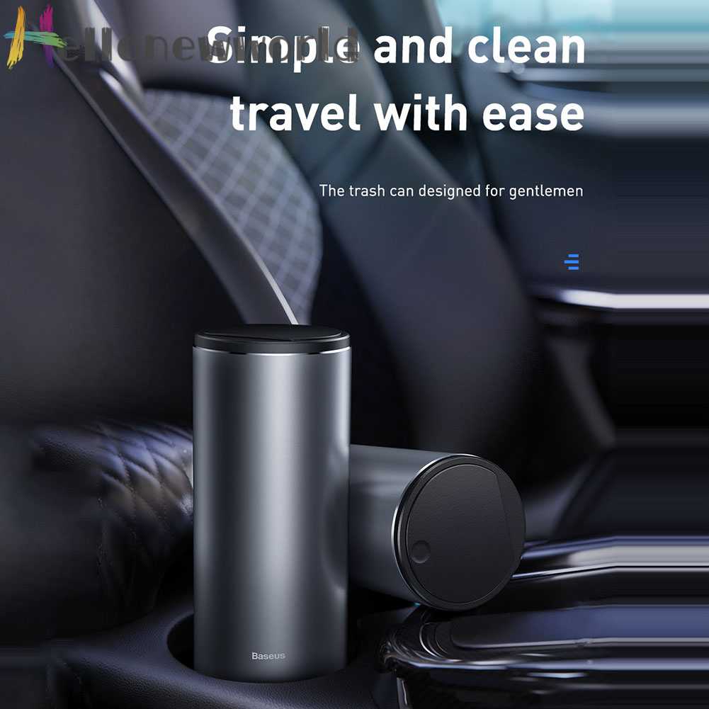 BASEUS Thùng Rác Cỡ Lớn 500ml Tiện Dụng Dành Cho Xe Hơi