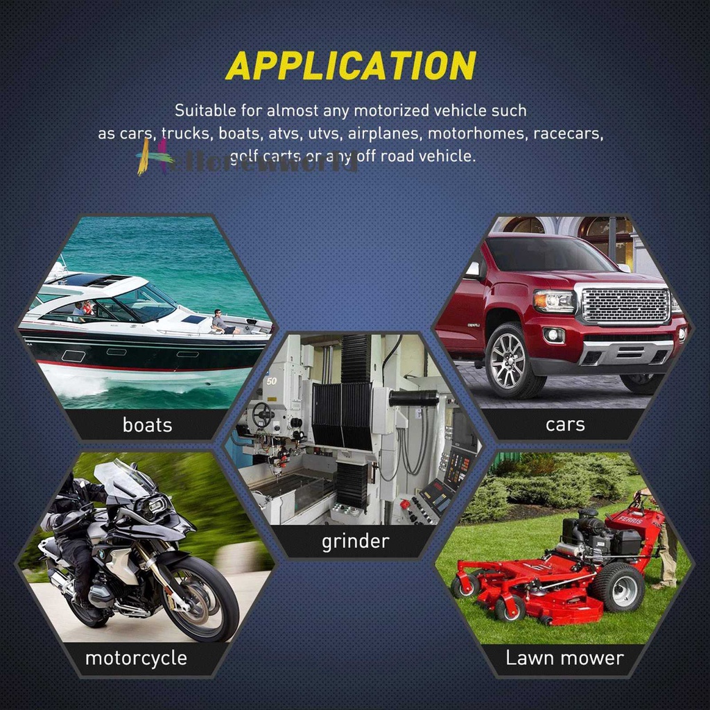 Set 2 Công Tắc Bật / Tắt Nguồn Điện SPST Cho Xe Hơi / Tàu Thuyền