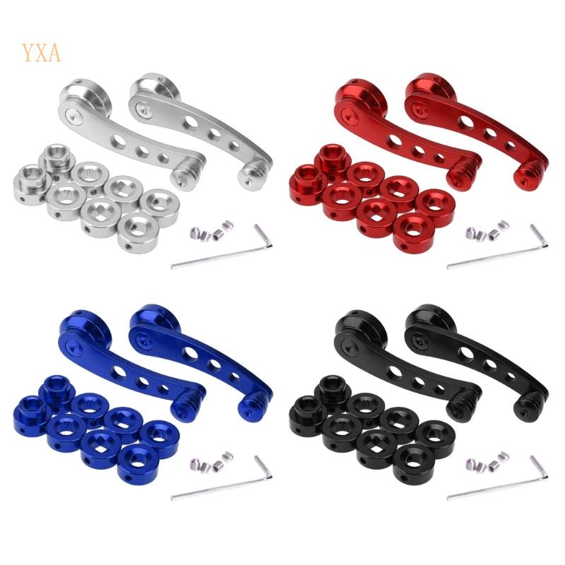 Set 2 Tay Quay Cửa Sổ Bằng Nhôm Thay Thế Chuyên Nghiệp Cho Xe Hơi