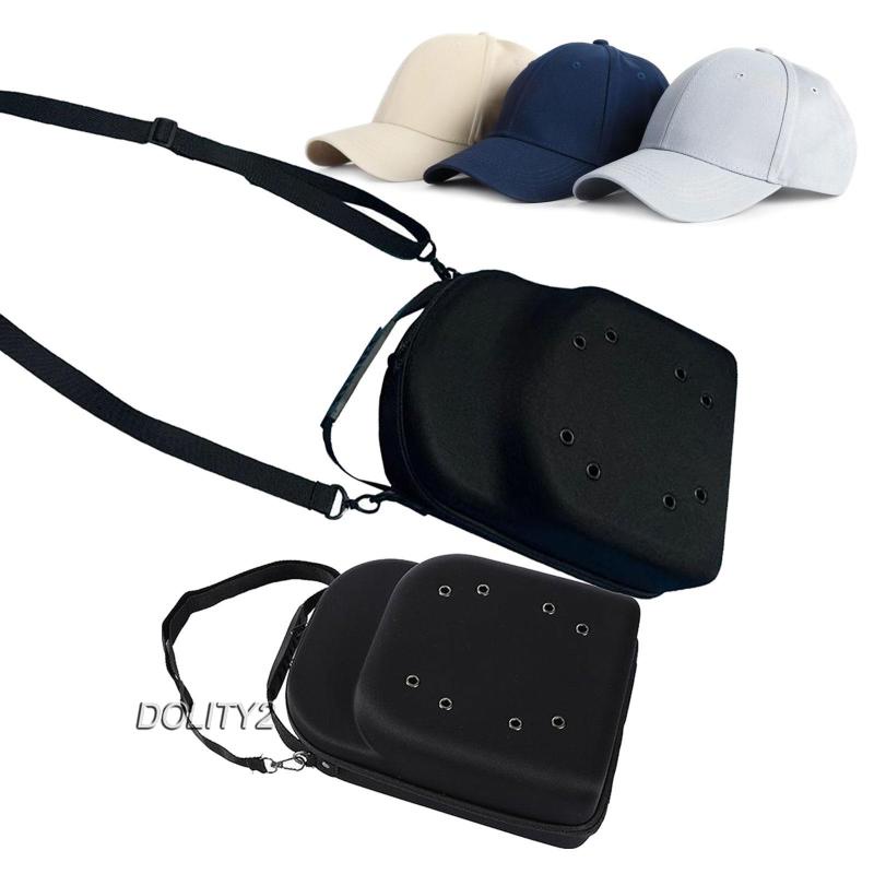 Hộp Đựng Mũ Lưỡi Trai Thoáng Khí Tiện Dụng Mang Theo Du Lịch / Tại Nhà [Dolity2]