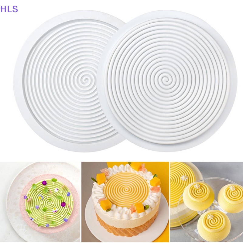 Khuôn Silicone Tạo Hình Xoắn Ốc 3D Làm Bánh Mousse / Chocolate