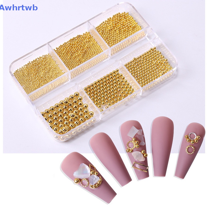 Hạt Thép Mini 3D Đính Móng Nghệ Thuật DIY Mới