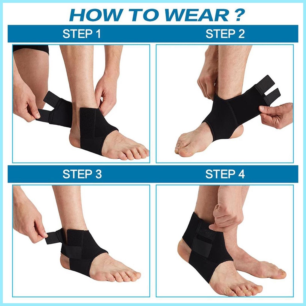 Đai Quấn Bảo Vệ Mắt Cá Chân Bằng Nylon Thoáng Khí Tiện Dụng Khi Chơi Thể Thao