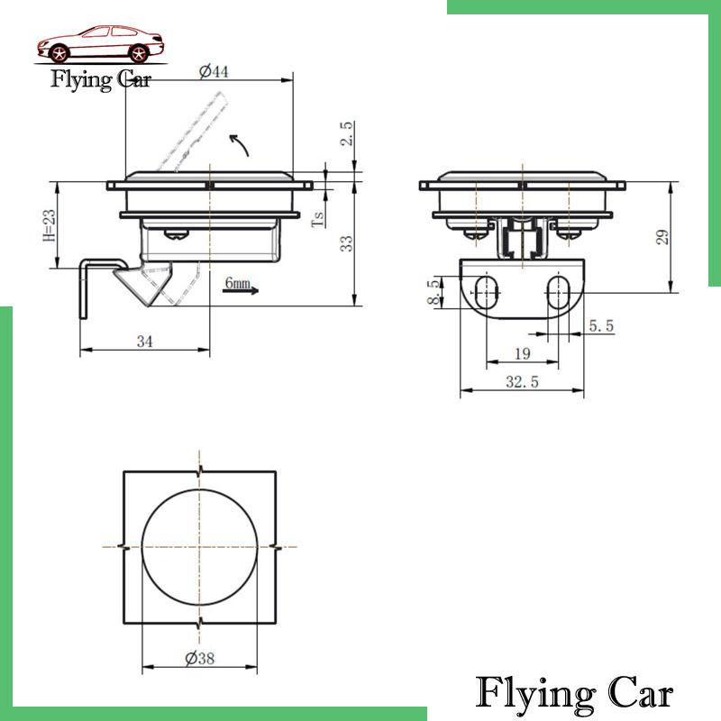 [Lzdjfmy2] Chốt Kéo Cửa Tủ Cứng Chắc Chắn Sturdy