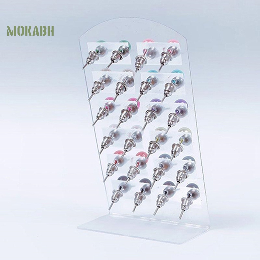 12 Đôi Bông Tai Ngọc Trai Giả Thời Trang Cho Nữ