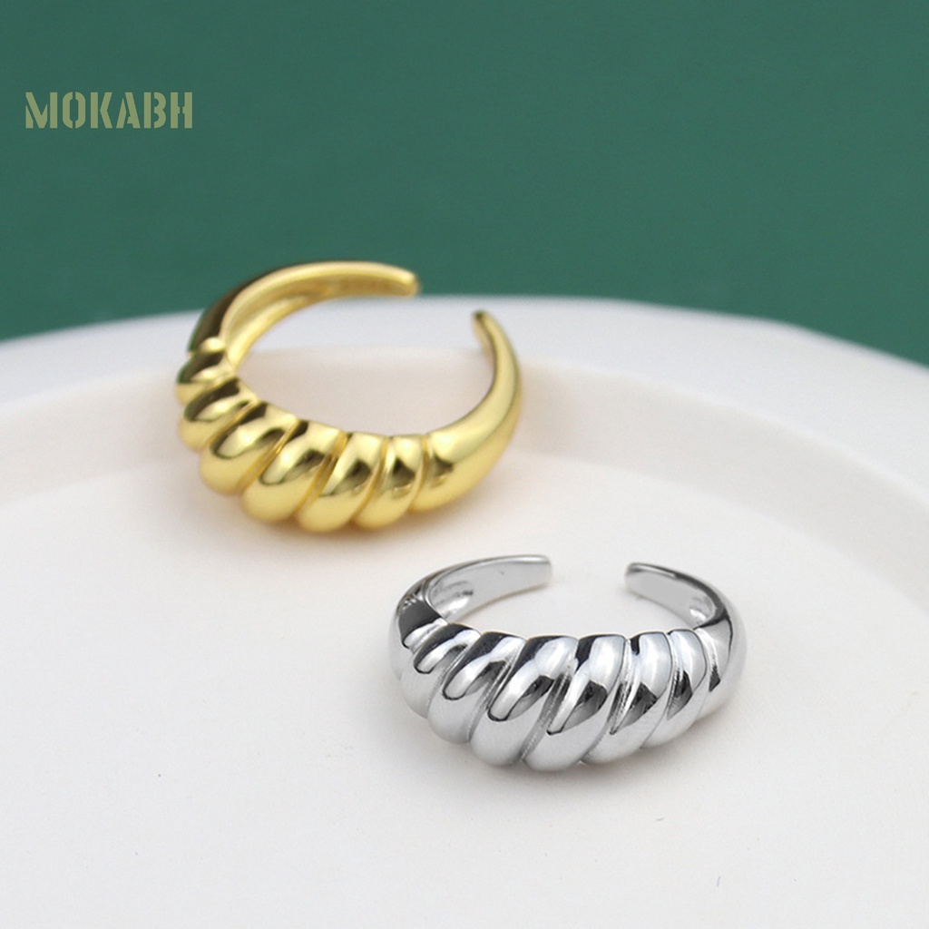 [Mới] Nhẫn Hở Điều Chỉnh Được Không Phai Phong Cách Pháp Cổ Điển Cá Tính Trang Sức Cho Nữ