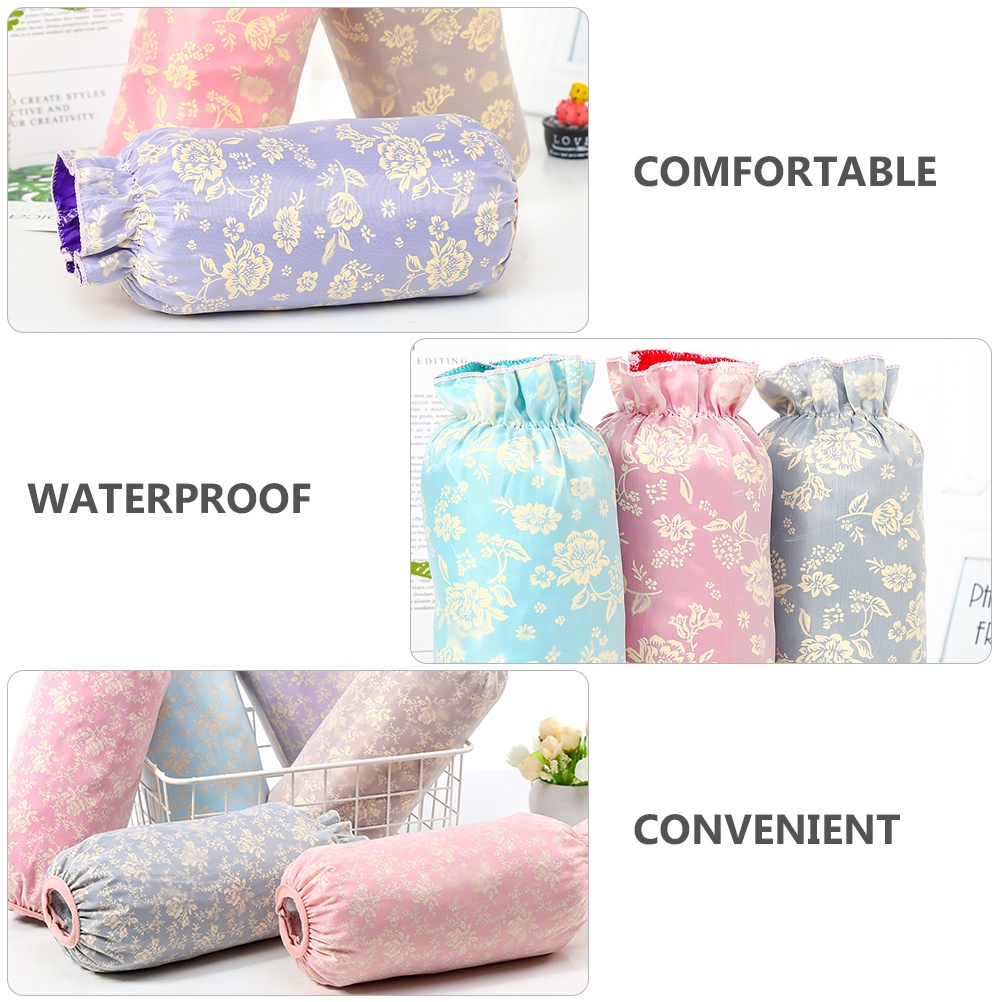 Bộ Đồ Bơi Dạng Crop Top Hai Lớp Tay Áo Xếp Nếp Màu Đồng Cài Nút Phía Trước Cho