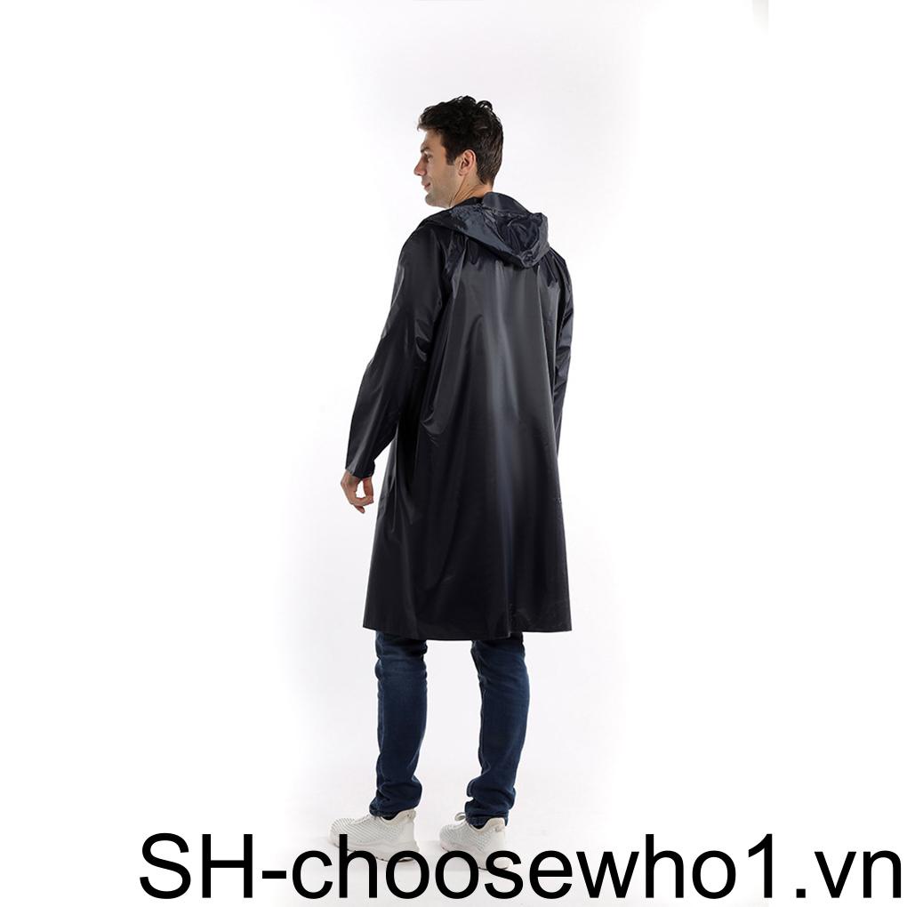 (Runbu) Áo Mưa Poncho Có Mũ Trùm Đầu Bằng PVC Polyester Keo Chống Gió Chống Nước Cho Hoạt Động Ngoài Trời