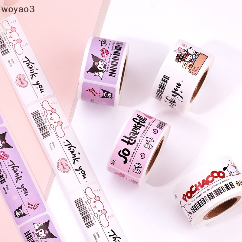 Cuộn 120 Miếng Dán Trang Trí Họa Tiết Hoạt Hình Dễ Thương Dành Cho Bé Yêu (woyao3)