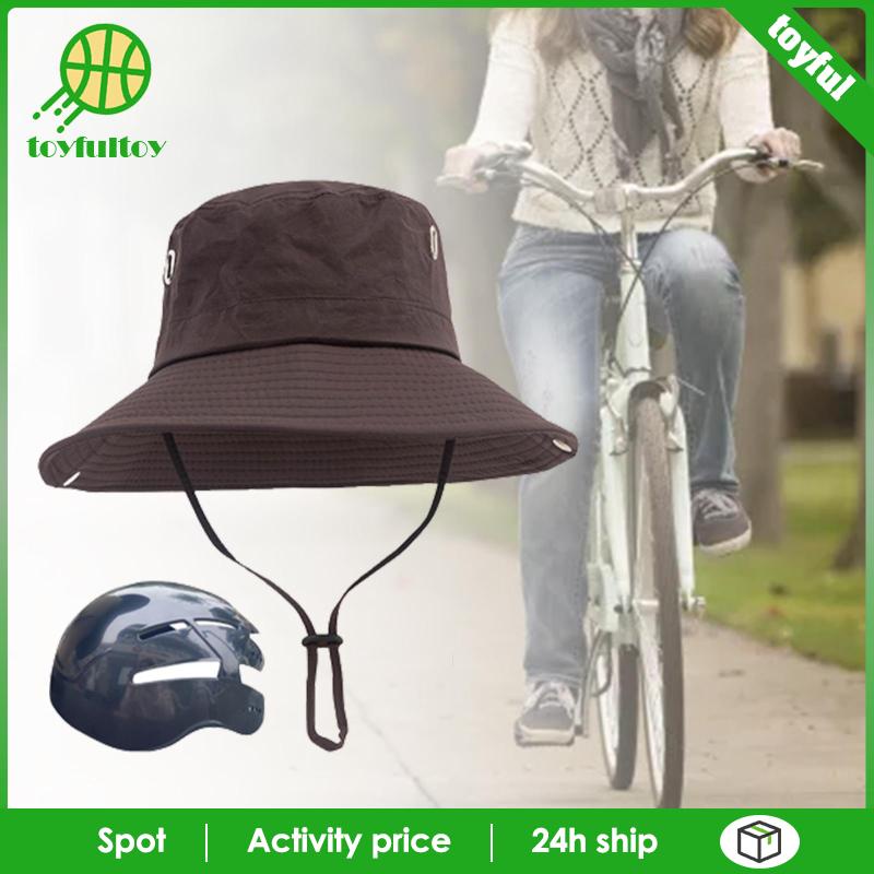 Mũ Bucket Vành Rộng Có Dây Gấp Gọn Tiện Dụng Cho Hoạt Động Ngoài Trời