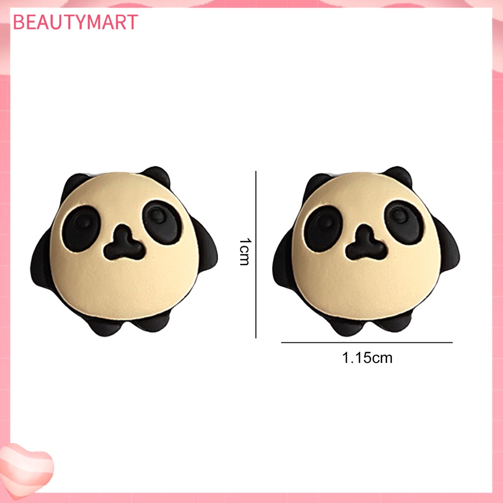 Bộ 5 Phụ Kiện Trang Trí Móng Tay Hình Gấu Trúc Hoạt Hình DIY