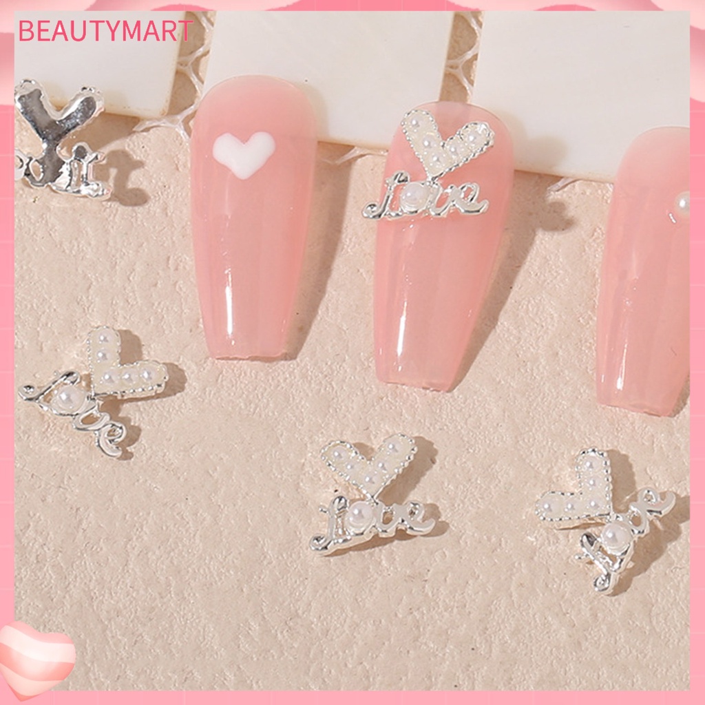 Set 20 Phụ Kiện Trang Trí Móng Tay Tạo Hiệu Ứng Ánh Kim Nhiều Màu Sắc