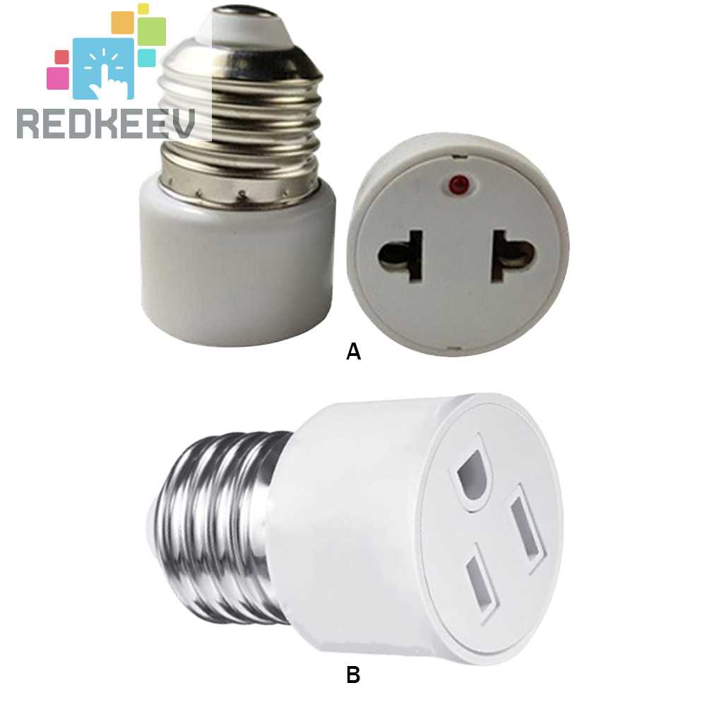 Chuôi Đèn E26 / E27 Phích Cắm EU / US Chuyên Dụng Cho Garage