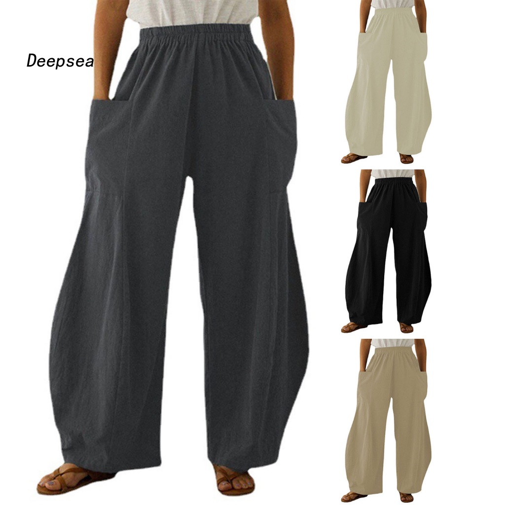 Quần Lưng Cao Thời Trang Cá Tính Trẻ Trung