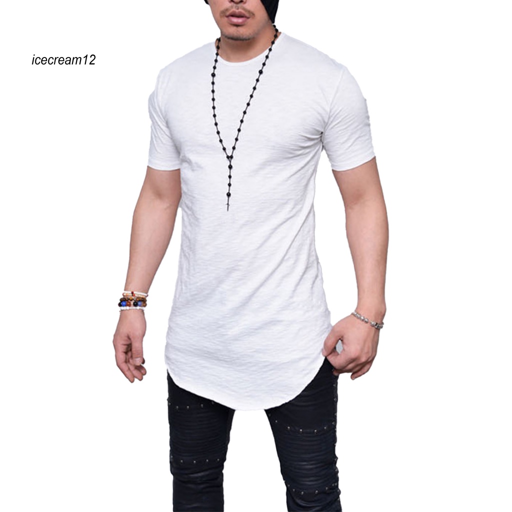 Ic_đầu Nam Mùa Hè Cổ Tròn