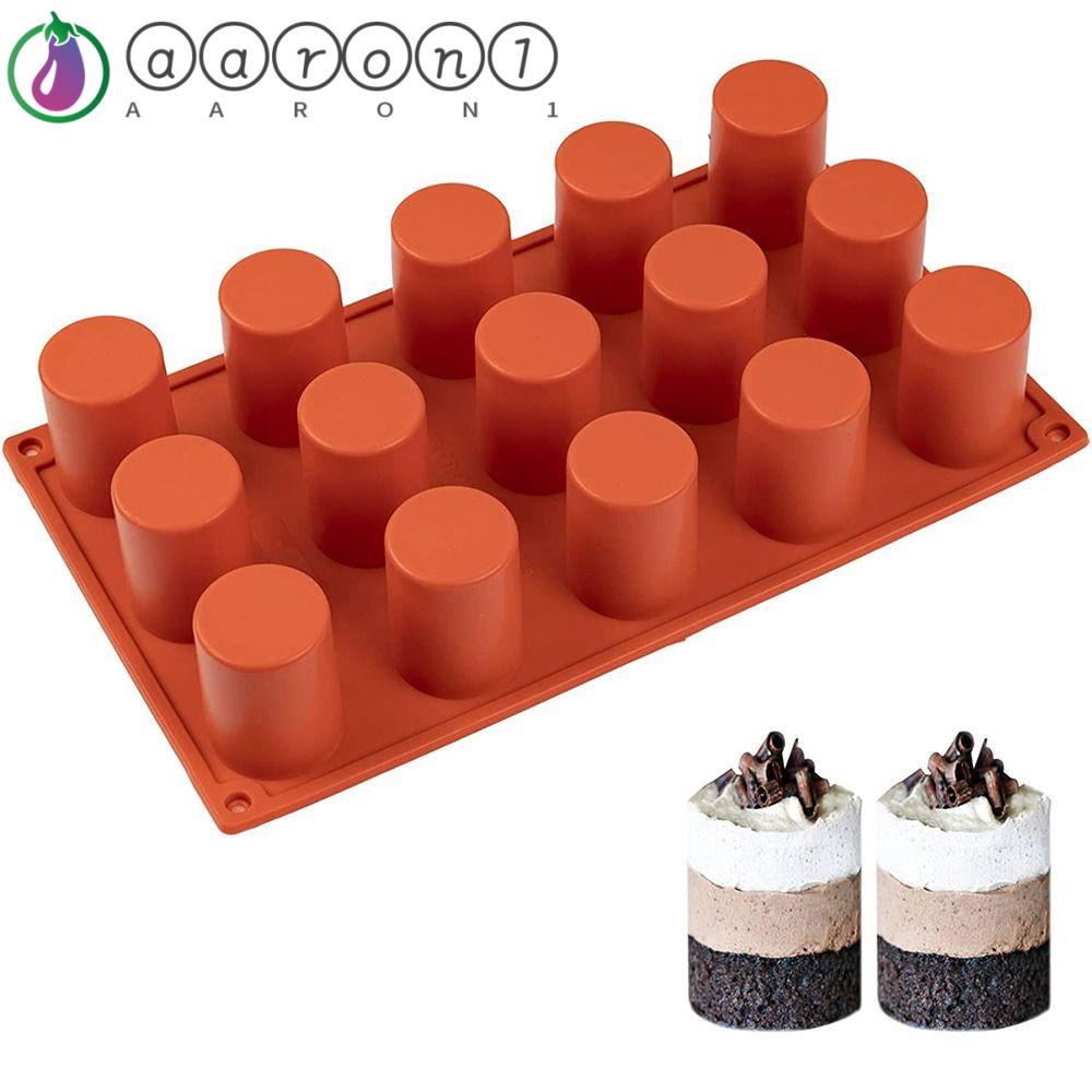 Khuôn Silicone Làm Nến / Xà Phòng Hình Trụ 1 Ngăn Tiện Dụng