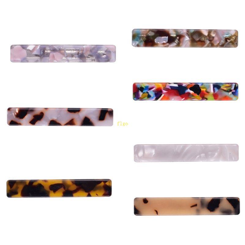 Kẹp Tóc Mỏ Vịt Bằng Hợp Kim Kim Loại Mỏng Nhiều Màu Phong Cách Nhật Bản Tối Giản Cho Nữ