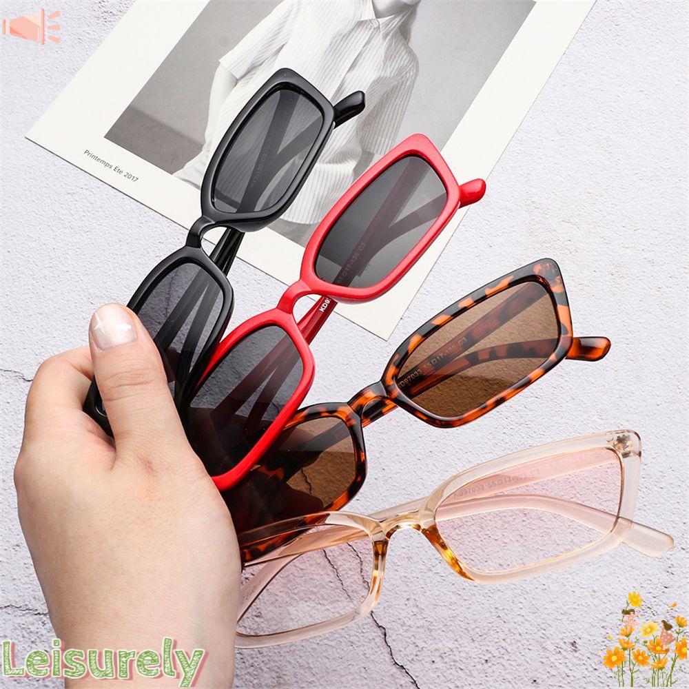Kính Mát Thời Trang Gọng Nhỏ Chống Tia UV400 Phong Cách Retro