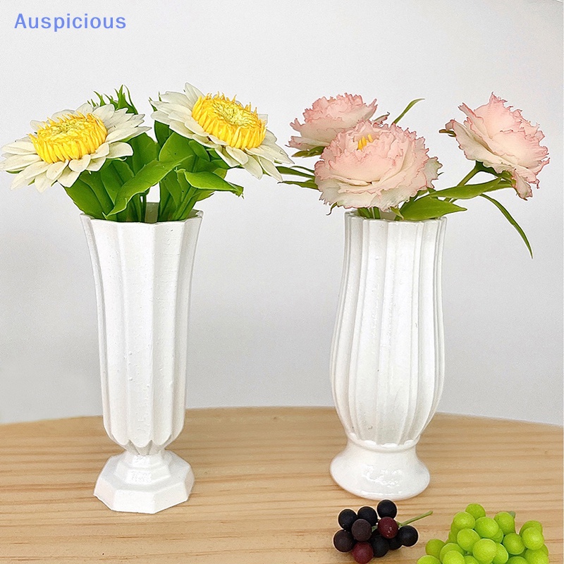 Bình Hoa Mini Bằng Nhựa Resin Tỉ Lệ 1 / 6 Trang Trí Nhà Búp Bê