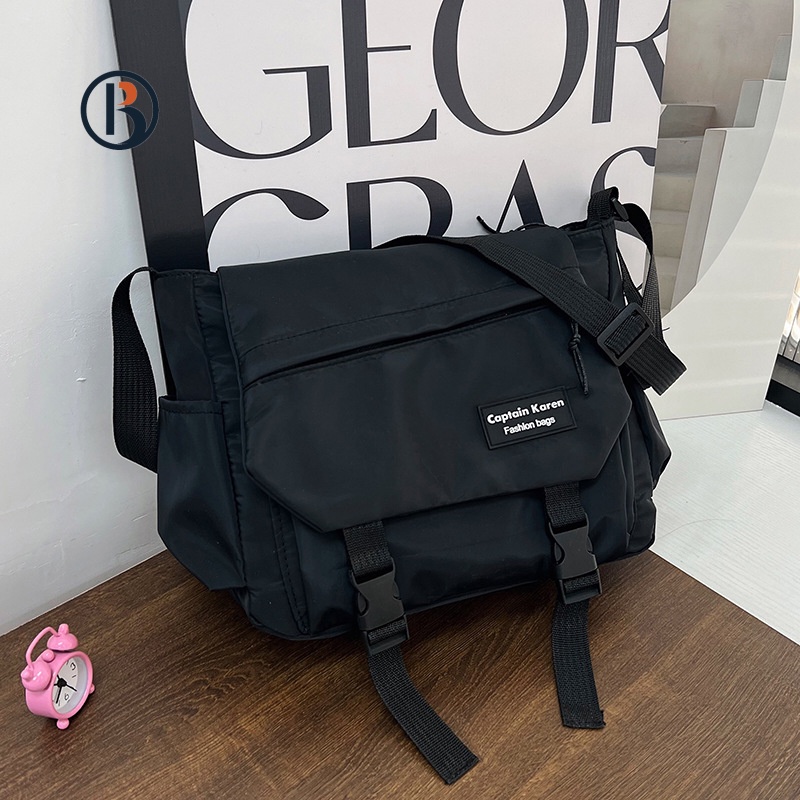 PUMB túi túi vải đeo chéo túi đeo chéo đi học L21T0L3