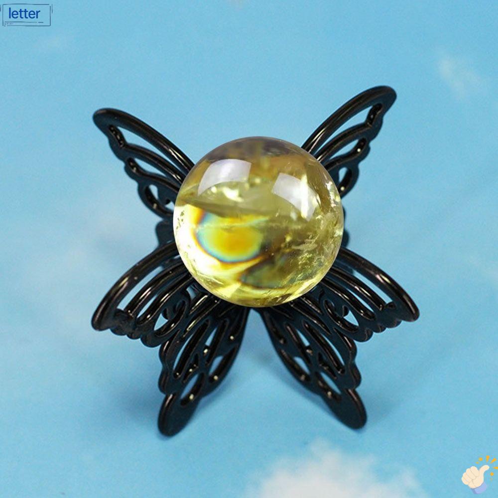 LET Giá Đỡ Trưng Bày Hình Cầu Họa Tiết Bươm Bướm Độc Đáo DIY