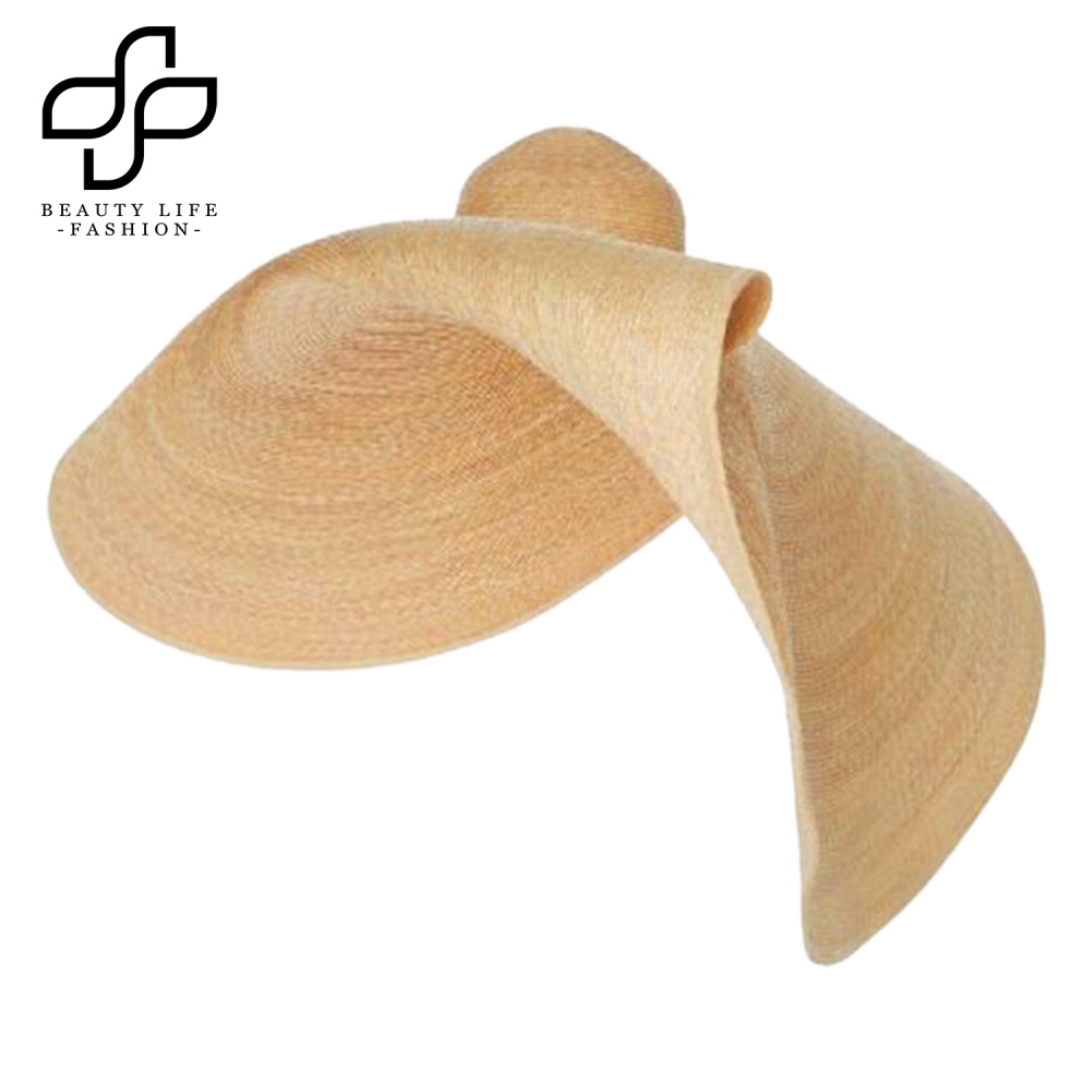 Mũ Rơm Chống Nắng Cỡ Lớn Có Thể Gấp Gọn Cho Nữ