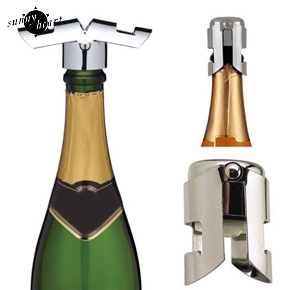 Nút Chặn Chai Rượu Vang Bằng Thép Không Gỉ Tiện Dụng