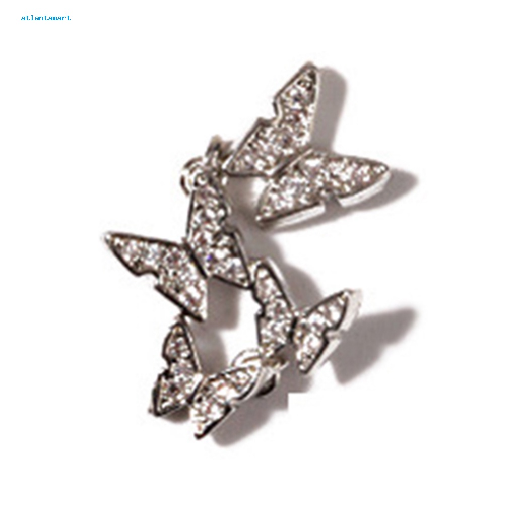 Túi Đựng Đồ Dùng Cao Cấp Tiện Dụng| Phụ Kiện Trang Trí Móng Tay Nghệ Thuật Hình Bướm Màu Sắc Tươi Sáng Không Phai