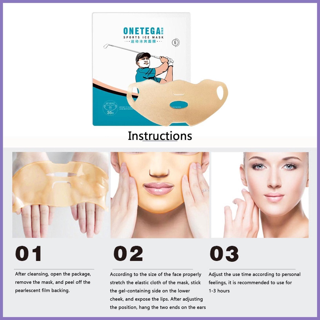 Miếng Dán UV Hydrogel Cấp Nước Làm Mát Bảo Vệ Mặt Khỏi Tia UV Cho nota2vn