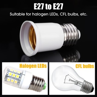 Đuôi Đèn Nối Dài Chuyển Đổi Từ E27 Sang E27