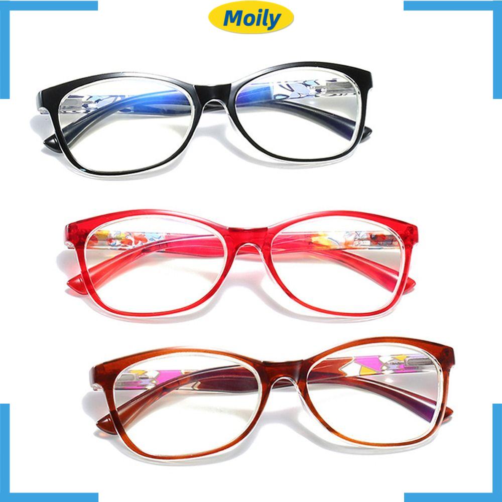 MOILYVN Kính Đọc Sách Gọng Siêu Nhẹ Phong Cách Cổ Điển Cho Nam Và Nữ