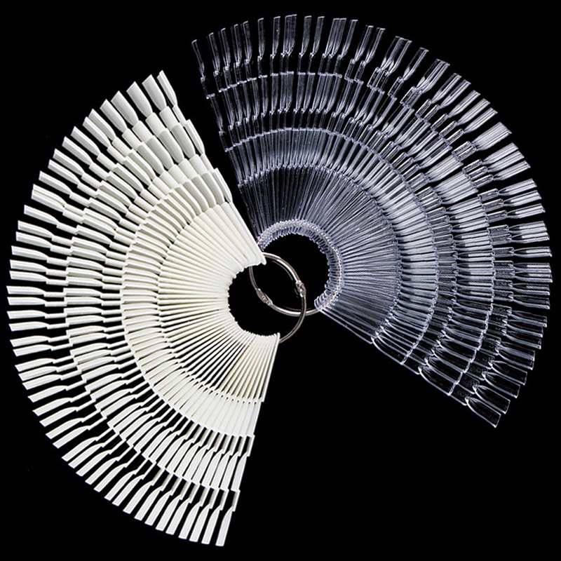 Set 150 Que Móng Tay Giả Hình Quạt Xo94Bsyu