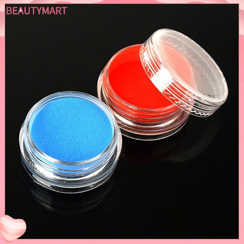 Set 12 Lọ Bột Acrylic 3D Nhiều Màu Sắc Dùng Trang Trí Móng Nghệ Thuật DIY