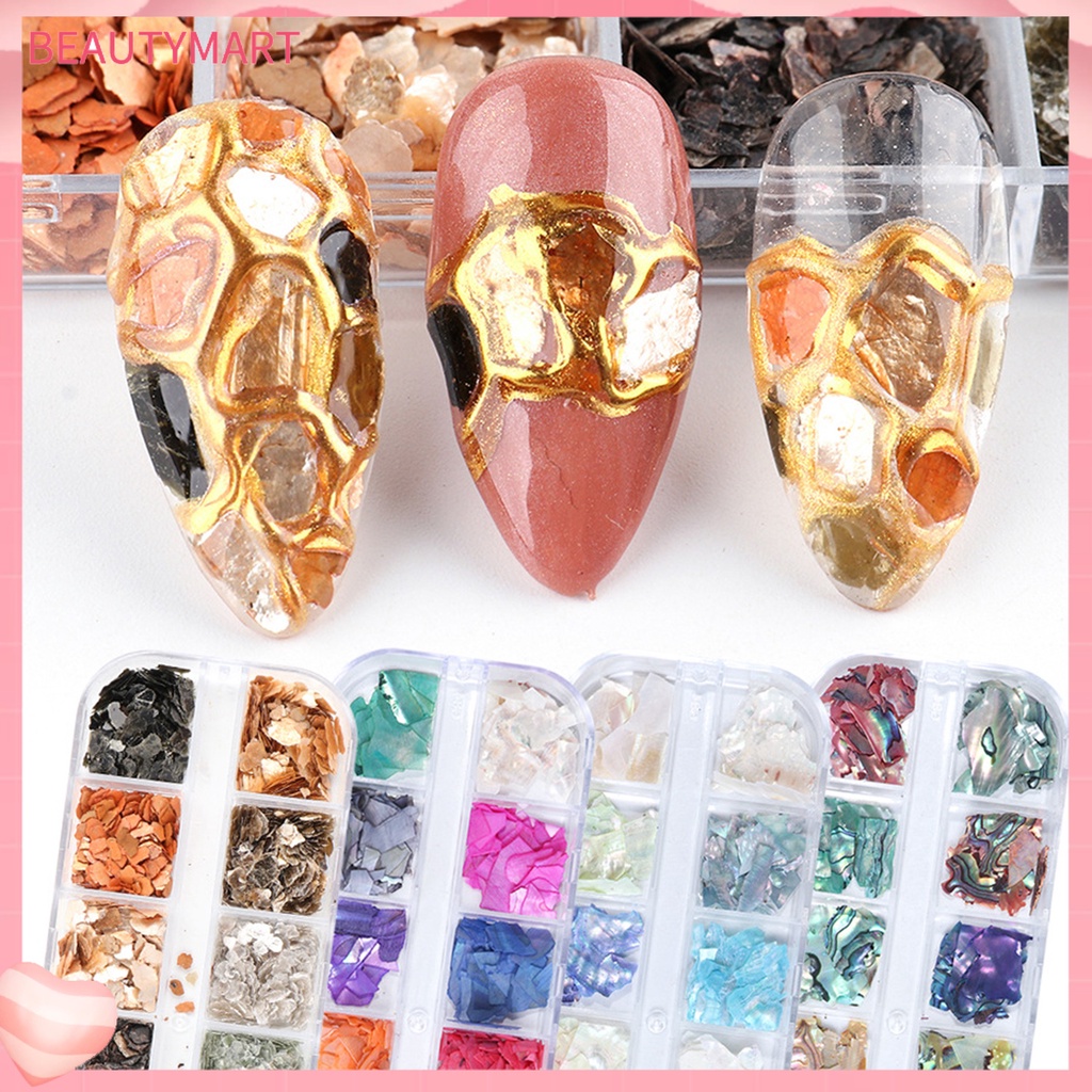 1 Hộp Đá Lấp Lánh Trang Trí Móng Tay Nghệ Thuật