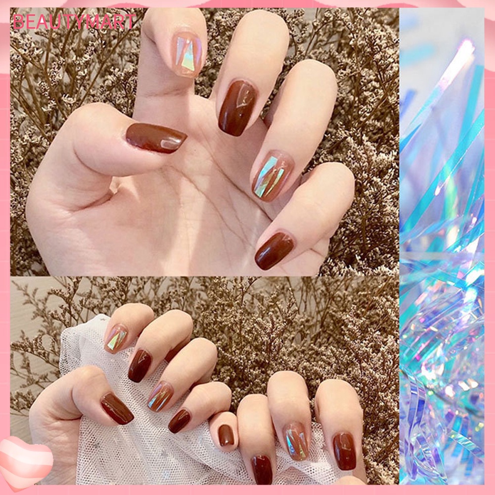 Cuộn Phim Dán Kính Móng Tay Nghệ Thuật Làm Đẹp Tiện Dụng