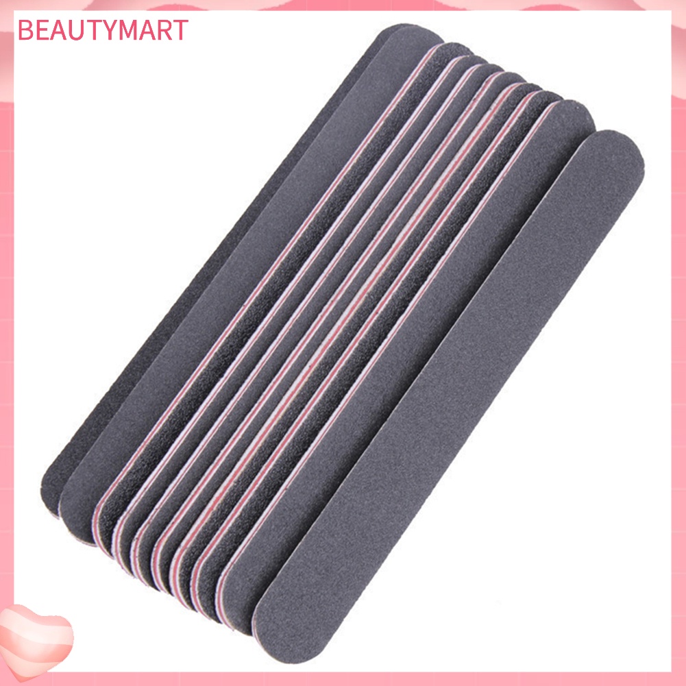 Bộ 10 Dũa Móng Tay Dạng Khối Chuyên Dụng Cho Làm Đẹp